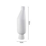 soga 14x52cm ornament white modern minimalist vase decorative with narrow tops soga 14x52cm ornament white modern minimalist vase decorative with narrow tops