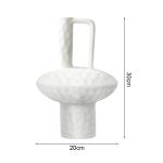 soga 2x 20x30cm ornament contemporary white ceramic vase decorative soga 2x 20x30cm ornament contemporary white ceramic vase decorative