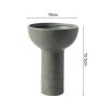 soga 15x19.5cm ornament black minimalist nordic ceramic vase modern versatile for home decor