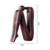 soga 2x 13x20cm ornament modern stickman art sculpture minimalist resin statue round head soga 2x 13x20cm ornament modern stickman art sculpture minimalist resin statue round head