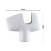 soga 44x35cm ornament modern curved decorative vase sculptural accent soga 44x35cm ornament modern curved decorative vase sculptural accent