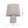 soga 21x25.5cm ornament geometric decor ceramic vase flower pots soga 21x25.5cm ornament geometric decor ceramic vase flower pots