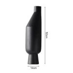 soga 14x52cm ornament black minimalist vases with narrow neck rounded body soga 14x52cm ornament black minimalist vases with narrow neck rounded body