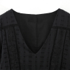 wills black boho slip over short mini dress Wills Black Boho Slip Over Short Mini Dress 3