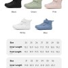 hobibear kids winter barefoot faux fur lined ankle hook loop high top sneaker shoes HOBIBEAR Kids Winter Barefoot Faux Fur Lined Ankle Hook-Loop High Top Sneaker Shoes