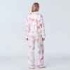 women's 2 piece bow all over loungewear pjs set Women's 2 Piece Bow All-over Loungewear Pjs Set 6