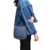 Women's Genuine Leather Bucket Bag - Luxury Cowhide Crossbody Tote 4