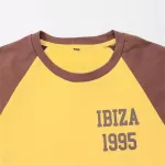 zach women's ibiza 1995 cotton t shirt & elastic waist shorts set Zach Women's Ibiza 1995 Cotton T-Shirt & Elastic Waist Shorts Set 6