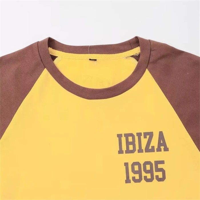 Zach Women's Ibiza 1995 Cotton T-Shirt & Elastic Waist Shorts Set 6