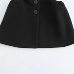 zach women's retro single breasted open design casual suit solid color long sleeve jacket Zach Women's Retro Single-Breasted Open Design Casual Suit Solid Color Long Sleeve Jacket 4