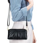 Women's Genuine Leather Shoulder Bag - Luxury Cowhide Crossbody Tote 3