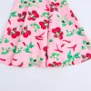 Zach Women's One-Shoulder Cherry Print Mini Dress with Bow Strap 4