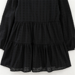 Wills Black Boho Slip Over Short Mini Dress 4