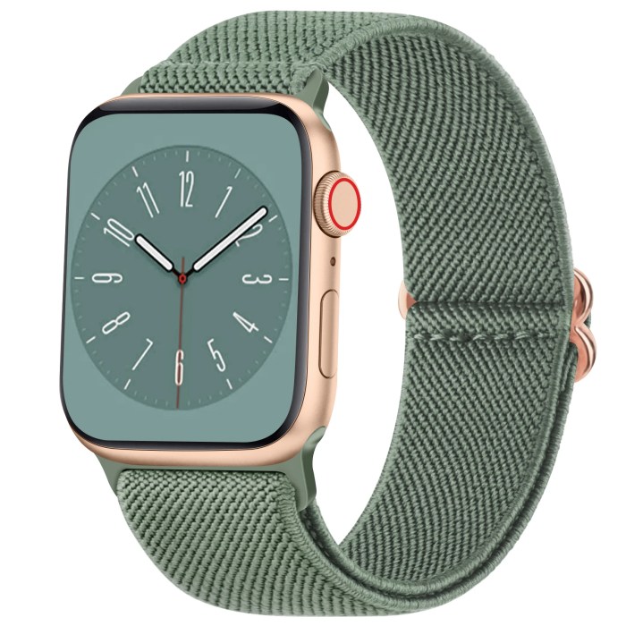 elastic nylon loop strap for apple watch ultra 8 7 6 5 4 3 se band Elastic Nylon Loop Strap for Apple Watch Ultra 8 7 6 5 4 3 SE Band