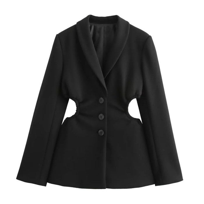 zach women's retro single breasted open design casual suit solid color long sleeve jacket Zach Women's Retro Single-Breasted Open Design Casual Suit Solid Color Long Sleeve Jacket