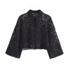 women's black lace festival pants sets Women's Black Lace Festival Pants Sets 1