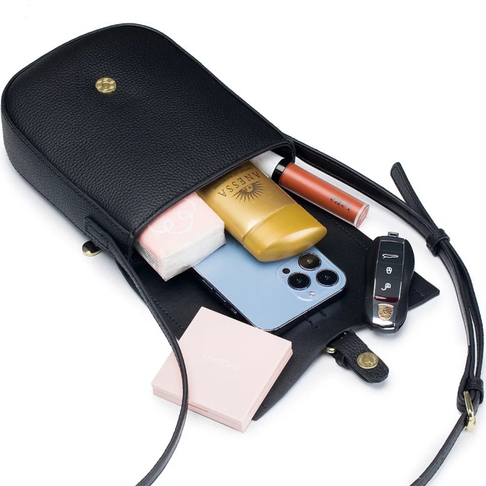 Women's Genuine Leather Square Shoulder Bag - Luxury Cowhide Crossbody Tote 3