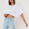 women's short sleeve navel crop top Women's Short Sleeve Navel Crop Top 4
