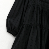 wills black boho slip over short mini dress Wills Black Boho Slip Over Short Mini Dress 6