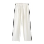 Zach Women's Versatile Double-Breasted Suit Coat with High Waist Slimming Pants Casual Set 5