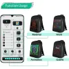 Smart LED Dynamic Backpack - Customizable Bag with Laptop Compartment the perfect gift 3