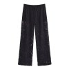 women's black lace festival pants sets Women's Black Lace Festival Pants Sets 3