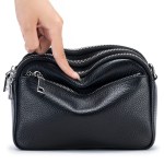 Luxury Genuine Leather Shoulder Bag - Women's Cowhide Crossbody Tote Handbag 5