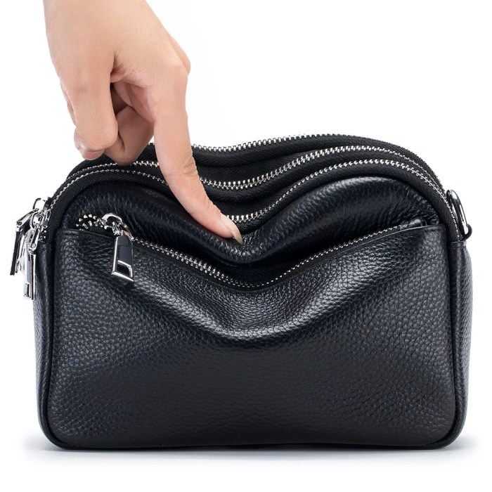 Luxury Genuine Leather Shoulder Bag - Women's Cowhide Crossbody Tote Handbag 5