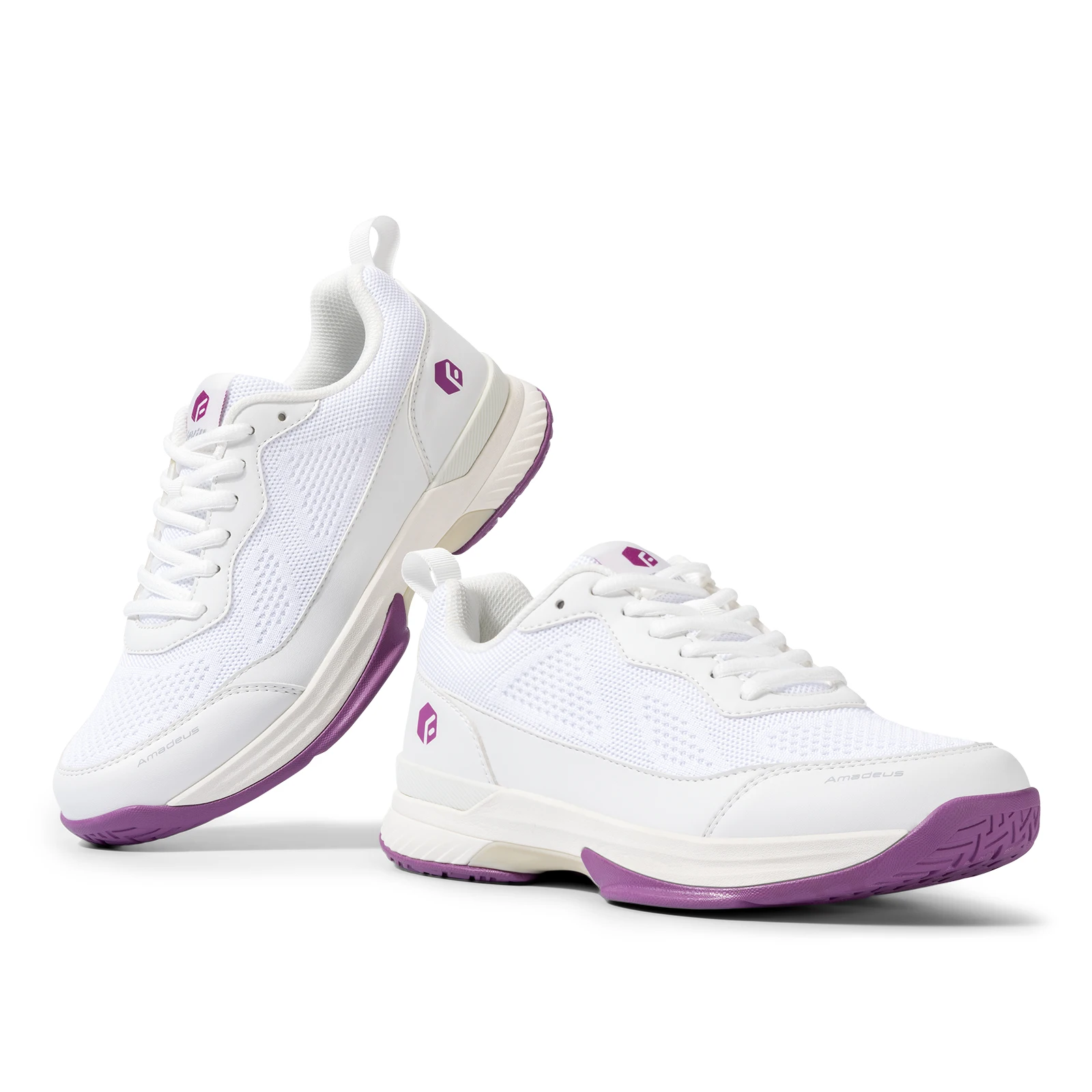 FitVille Women's Wide Fit Pickleball Shoes Tennis Court Shoes Athletic Shoe Court Squash Sneakers for Fat Feet Racquet Sports 3