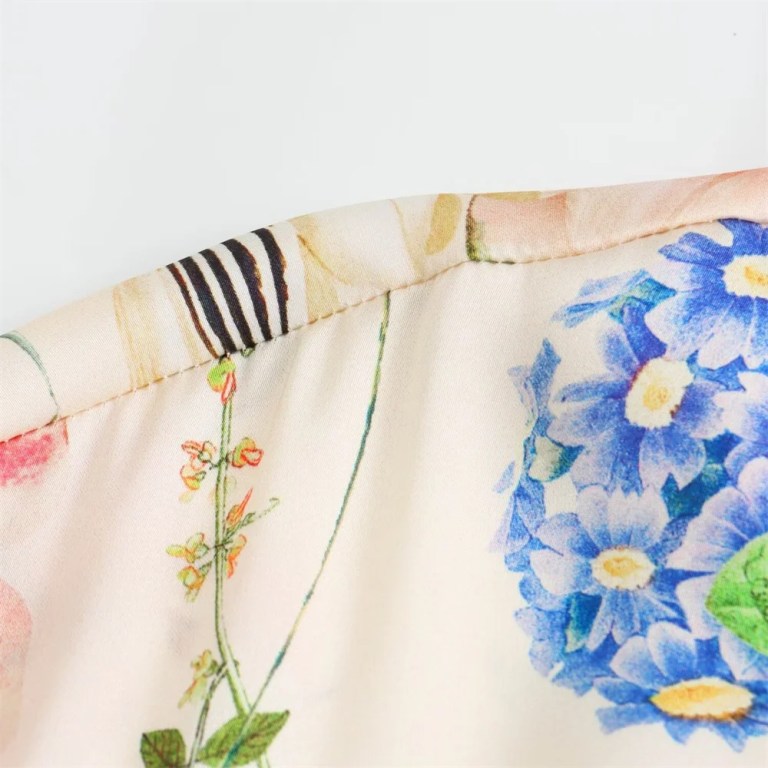 Women's Floral Shirt Dress Mini 4