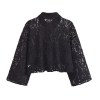 women's black lace festival pants sets Women's Black Lace Festival Pants Sets 2