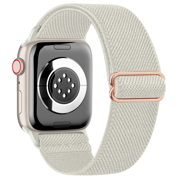 elastic nylon loop strap for apple watch ultra 8 7 6 5 4 3 se band Elastic Nylon Loop Strap for Apple Watch Ultra 8 7 6 5 4 3 SE Band 1