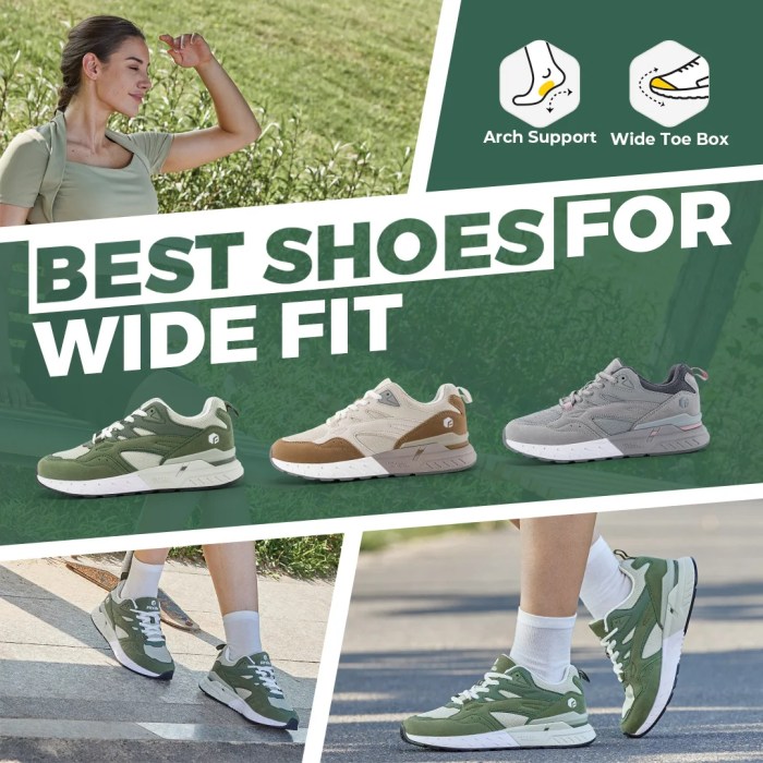 FitVille Women's Widened Training Shoes Lightweight Walking Running Shoes Women Breathable Sports Shoes for Plantar Fasciitis 2