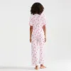 Women's 2 Piece Strawberry Striped Loungewear Pjs Set 6