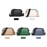 Women's Genuine Leather Crossbody Bag - Trendy Green Cowhide Shoulder Bag 4