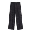 women's black lace festival pants sets Women's Black Lace Festival Pants Sets 4