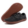 HOBIBEAR Men Barefoot Shoes Unisex Canvas Minimalist Sneakers Zero Drop Sole Wide Width Fashion Shoes 3