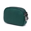 women's cowhide double zipper wallet mini leather card holder & coin purse Women's Cowhide Double Zipper Wallet - Mini Leather Card Holder & Coin Purse 2