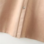 zach ailsa women's lapel long sleeved single breasted casual mid length jacket, Zach Ailsa Women's Lapel Long Sleeved Single Breasted Casual Mid-Length Jacket, 5