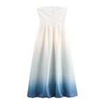 Zach Women's Off-Shoulder Tie-Dye Balloon Bottom Dress 2