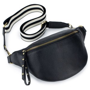 Women's Genuine Leather Crossbody Bag - High-Quality Waist & Chest Messenger Tote