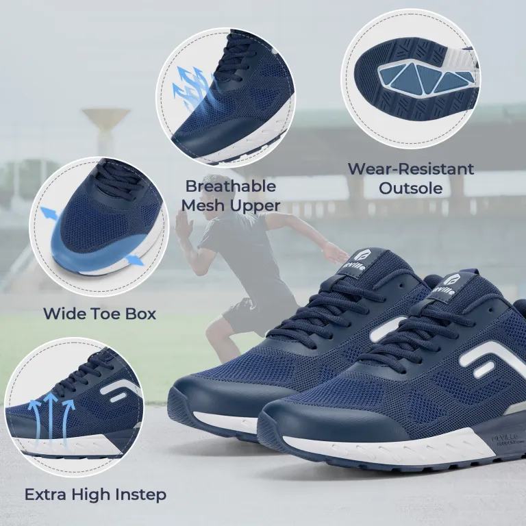 fitville men casual sport shoes light sneakers lightweight anti slip athletic jogging shoes for swollen feet arch support FitVille Men Casual Sport Shoes Light Sneakers Lightweight Anti-slip Athletic Jogging Shoes For Swollen Feet Arch Support 4