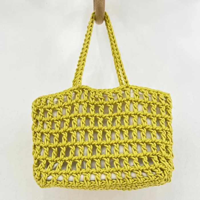 Beach Knit Tote Bags