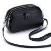 Women's Genuine Leather Crossbody Bag - Designer Small Shoulder Handbag