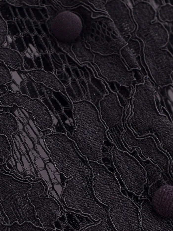 women's black lace festival pants sets Women's Black Lace Festival Pants Sets 5