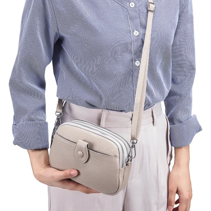 Women's Genuine Leather Crossbody Bag - Designer Small Shoulder Handbag 2