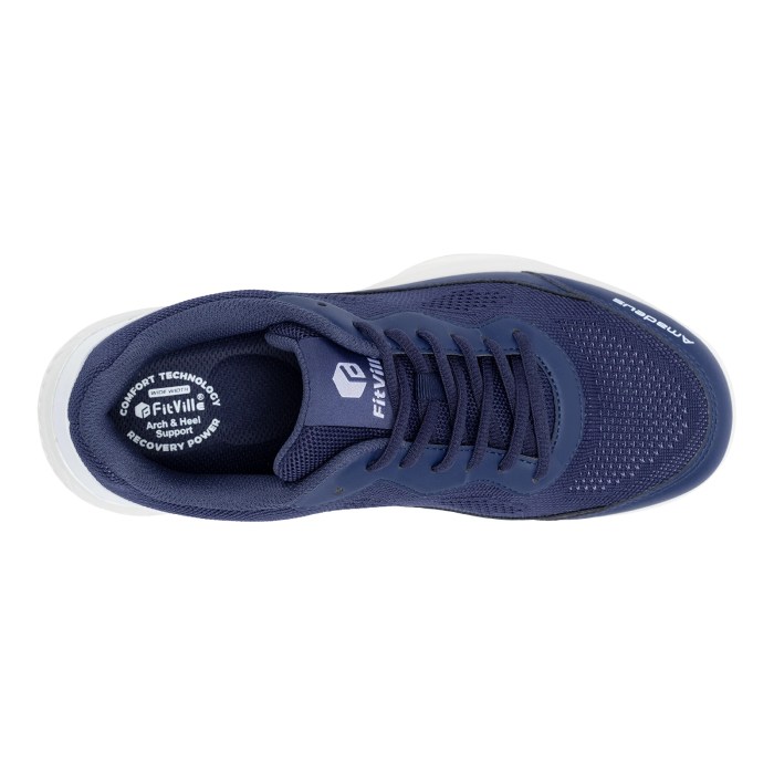 fitville men’s tennis shoes for lightweight plantar fasciitis bunions breathable non slip professional training sneakers FitVille Men’s Tennis Shoes for Lightweight Plantar Fasciitis Bunions Breathable Non-slip Professional Training Sneakers 4