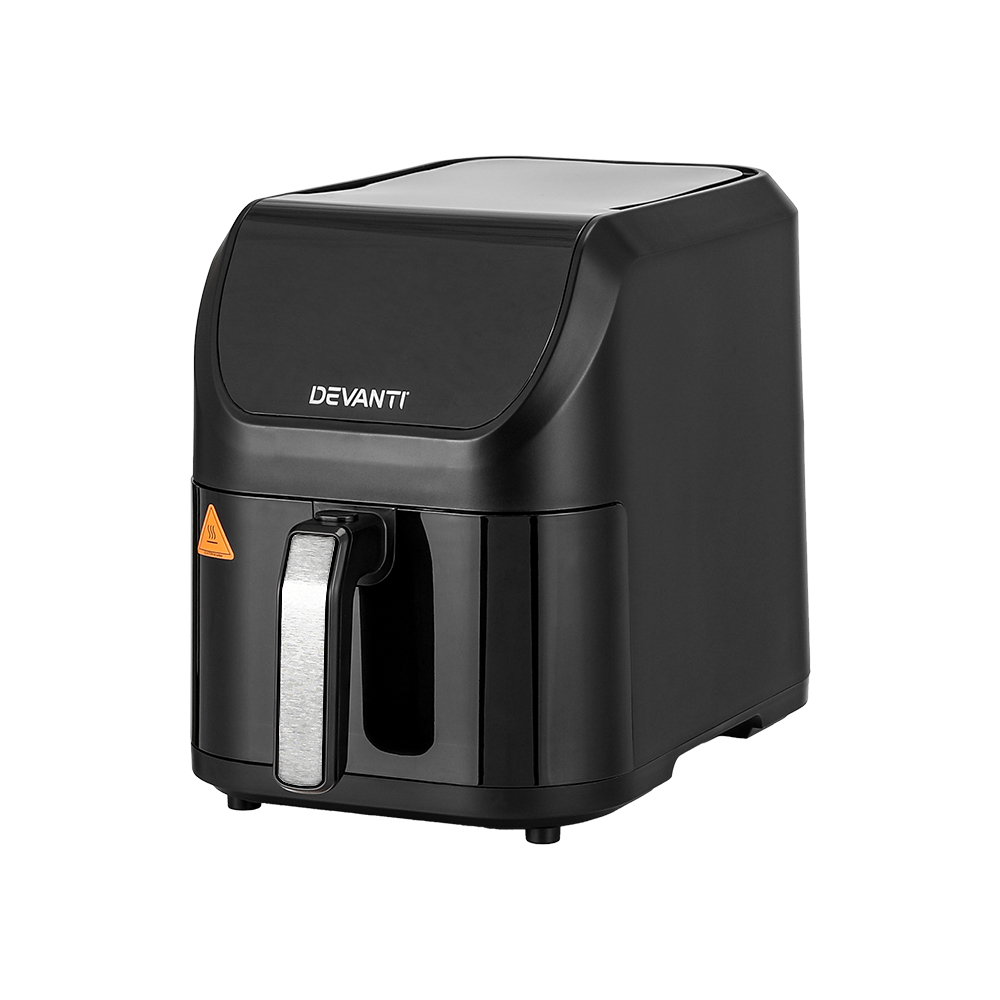 devanti air fryer 5l w/ lcd touch 1500w