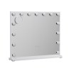 Embellir Makeup Mirror 60x52cm Hollywood Vanity with LED Light Tabletop White Embellir Makeup Mirror 60x52cm Hollywood Vanity with LED Light Tabletop White