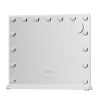 embellir makeup mirror 60x52cm hollywood vanity with led light tabletop white embellir makeup mirror 60x52cm hollywood vanity with led light tabletop white